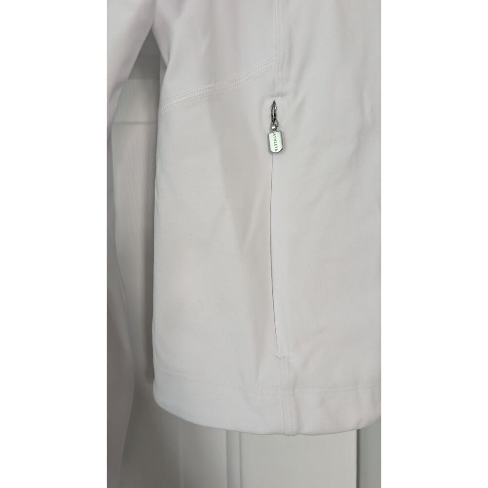 Athleta White Salutation Crop Jacket - Picture 3 of 10